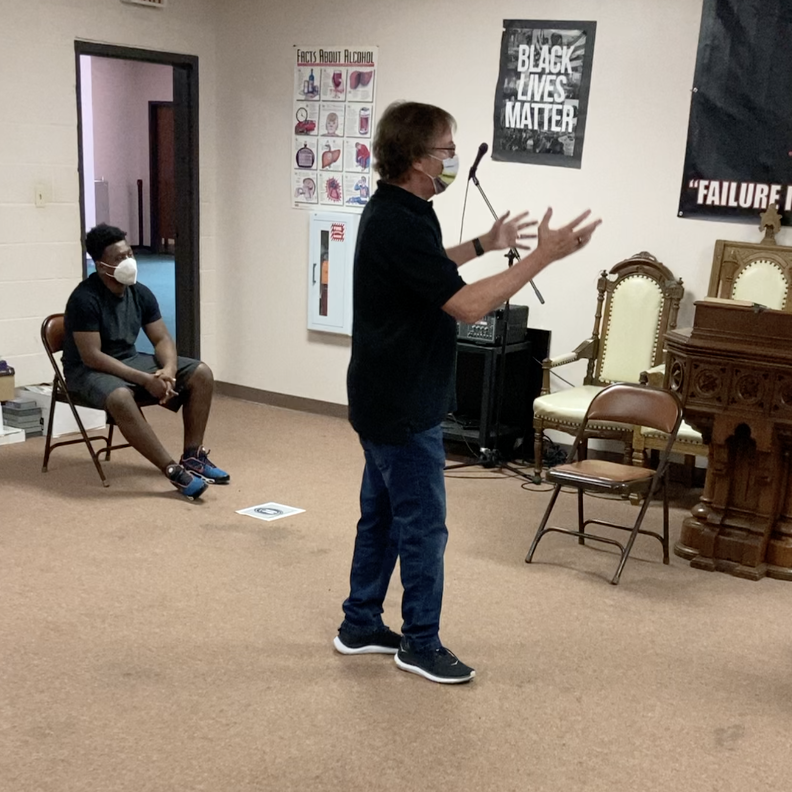 DAI Leaders Address “Mentoring Male Teens in the Hood” Program in